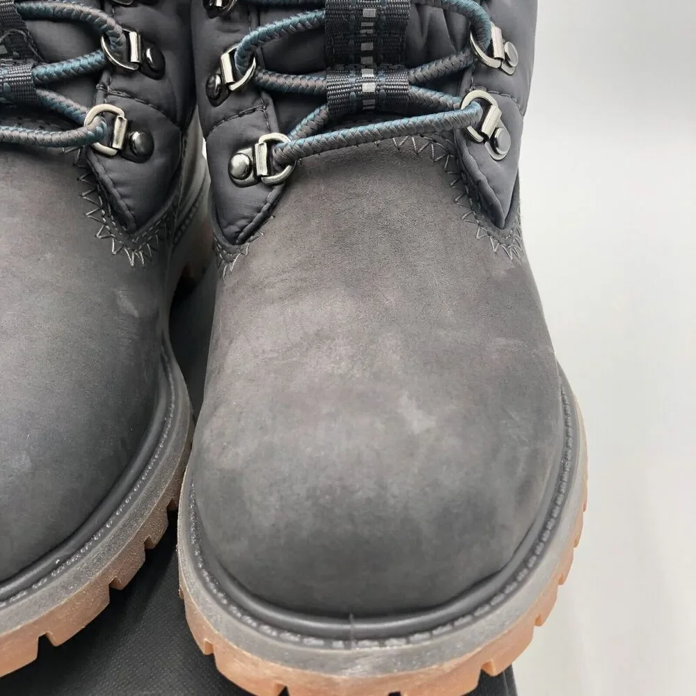 Women's Gray Winter Boots - Picture 5 of 16